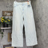 Levi's Cinch Baggy Zip Fly High Rise Jeans 94417183 On Blast Blue 32X31