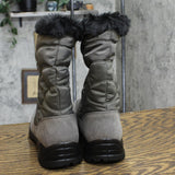 Easy Street Women's Cuddle Fuzzy Waterproof Boots CUDDLEGREY Gray 8.5M