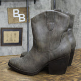 Madden Girl Ramz Women Western Booties 2495380 Gray 6.5M