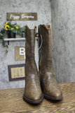 Universal Thread Reed Western Block Heel Boots 94822710 Weather Brown 10M