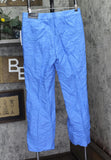 Nine West Womens Linen Blend Classic Dress Pant 10759752-9LM Marina Blue 10