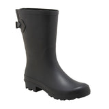 A New Day Vicki Mid-Calf Rain Boots 53855422 Matte Black 6M