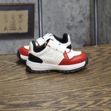 Kenneth Cole Reaction Toddler Karson Dante Court Shoes Sneakers Red Multi 5T