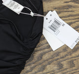Andie Womens The Pana Classic Eco Nylon One Piece Swimsuit Black XS