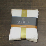 Croscill Satin Luxurious Light Filtering Curtain Window Panel White 52x96