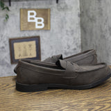 Goodfellow & Co. Pull-On Loafer Dress Shoes Faux Suede Brown 11