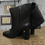 A New Day Womens Livia Wide Calf Stovepipe Tall Boots 90975005 Black 7.5WC