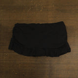 La Blanca Island Goddess Asymmetrical Ruffle Skirted Swimsuit Bottom Black 14