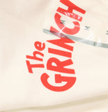 The Grinch Holiday Graphic Jogger Pajama Pants with Drawstring Cream Off White M