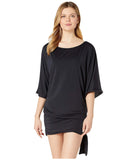 Michael Michael Kors Classic Side Tie Cover Up Dress MM7M749 Black XL