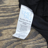 Time And Tru Womens Ruched Tankini Swim Top w/ Removable Pads TT103510T Black XL