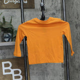 Hybrid Apparel Bingo Kids Girls Long Sleeve Shirt 2YBLY0040 Orange 2XS