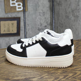 Wild Fable Womens Lola Lace-Up Sneakers with Memory Foam Insole Black 6.5M
