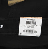 Style & Co High-Rise Bootcut Zipper Jeans 100147671WN Deep Black 14W