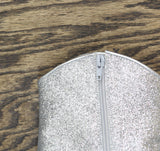 On 34th Womens Tulip Aatira Booties 10019682200 Silver Glitter Gray 7.5M