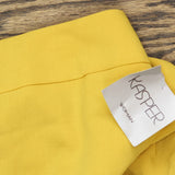 Kasper Womens Plus Size Fly Front Slim Pants 10902147 Butterscotch Yellow 22W