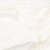 Womens Unlined Crochet Trim Long Sleeve Blouse Shirt Top White See Measurements