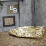 A New Day Sammie Shoes Ballet Flats 94685490 Gold Yellow 9.5M