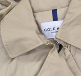 Cole Haan Signature Womens Belted Trench Coat Khaki Brown XS