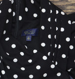 Rachel By Rachel Roy Harland Printed Halter Polka Dot Dress Black / White S