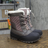All In Motion Girls Skylar Winter Boots 88236452 Blush Brown Black 4