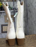 Universal Thread Studded Western Cowboy Boots Memory Foam Insole Off White 10M