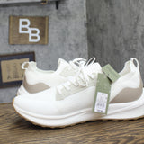 Goodfellow & Co Knit Sneakers Low Top Lace Up 92541922 White Multi 12