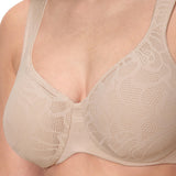 Bali Womens Underwire Coolest Smoothing Moisture-Wicking Bra Almond Brown 42DD