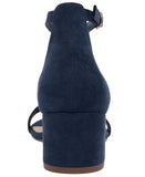 Sugar Noelle Block Heel Dress Sandals SGR-NOELLE 7 Navy Blue 5.5M