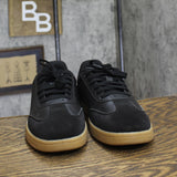 Goodfellow & Co Mens Lace Up Flat Finlay Sneakers 94504654 Black 10 1/2