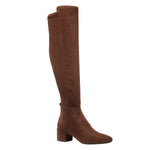Michael Michael Kors Womens Suede Braden Riding Boots 40F2BNMBES Mocha Brown 5M