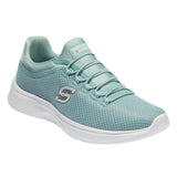 S Sport By Skechers Memory Foam Pull On Running Sneakers Aqua Blue Green 7.5M