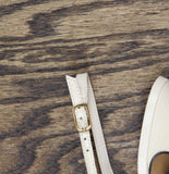 Arezzo Womens Olivia High Stiletto Leather Pumps Panacota Off White 6.5B