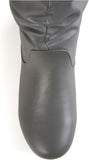 Journee Collection Women's Mid Calf Boots JAYNE-GRY-090XWC Gray 9M