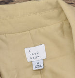 A New Day Signature Crepe Slim Fit Blazer Jacket 92994546 Tan Brown M