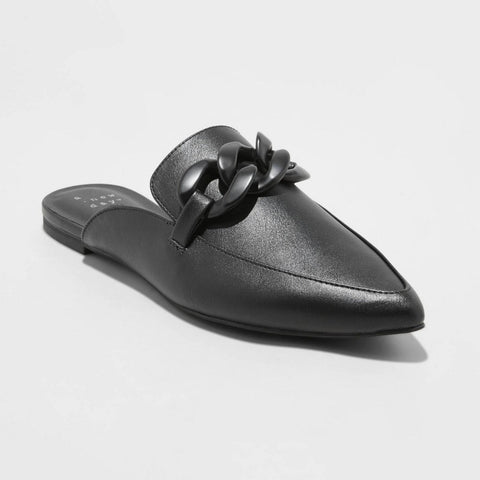 A New Day Women's Amber Slip-On Mule Flats with Memory Foam Insole 87784369