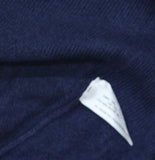 A New Day Cozy Knit Relaxed V-Neck Pullover Sweater 94331312 Navy Blue M