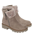 Baretraps Wyoming Suede Ankle Winter Hiking Boots BT28506 Taupe Brown 7.5M