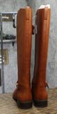 On 34th Womens Firesse Riding Boots 10019685500 Cognac Leather Brown 5.5M