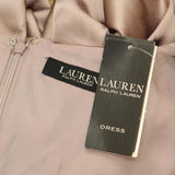 Lauren Ralph Lauren Satin Sleeveless Cocktail and Party Dress Purple Dove 4