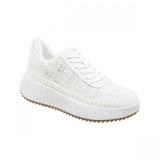 Universal Thread Persephone Sneakers with Memory Foam Insole White Multi 8.5M