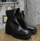 Wild Fable Womens Azzahya Tall Stretch Boots with Memory Foam Insole Black 8.5M