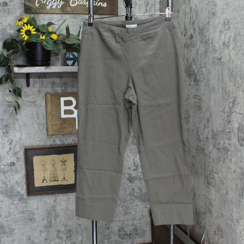 Dalia Womens Elastic Waist Pull On Pants 166706ce9499dd Green See Measurements