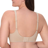 Bali Womens Underwire Coolest Smoothing Moisture-Wicking Bra Almond Brown 42DD