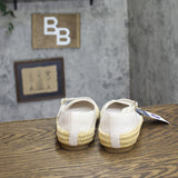 Universal Thread Bea Mary Jane Flats Raffia Trim 94836468 Cream Off White 6M