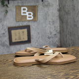 Universal Thread Sherry Thong Sandals 94806861 Sand Brown 9M