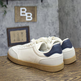 Goodfellow Low-Top Lace Colorblock Sneakers White Multi 11