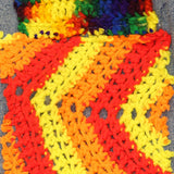 Levi's Y2K Upcycle Baggy Straight Leg Crochet Jeans Light Blue See Measurements