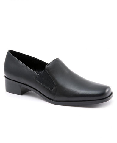 Trotters Womens Ash Slip On Shoes T4158001 Black 9.5S