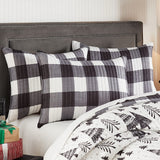 Levtex Home Merry & Bright Northern Star Quilt Set 3-Piece Black / White King